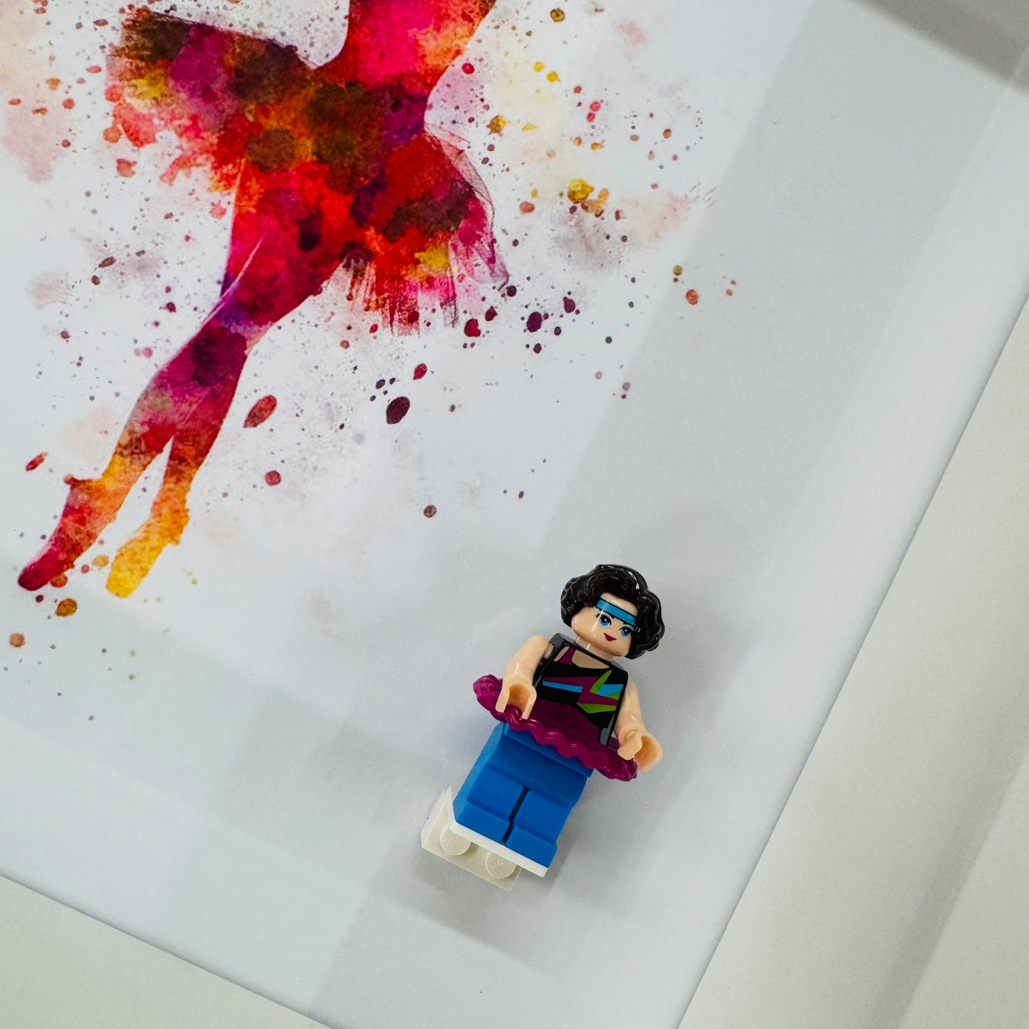 Ballerina/Dancer minifigure in a Frame