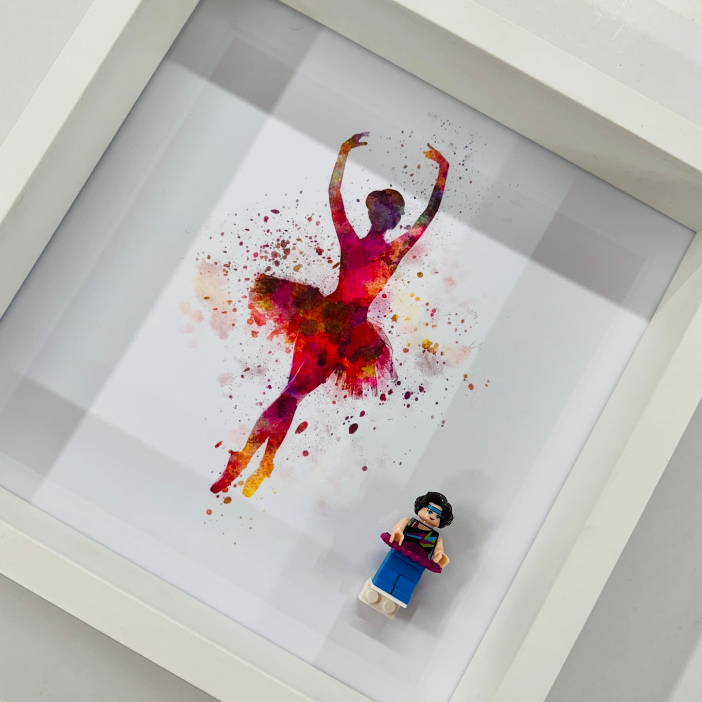 Ballerina/Dancer minifigure in a Frame