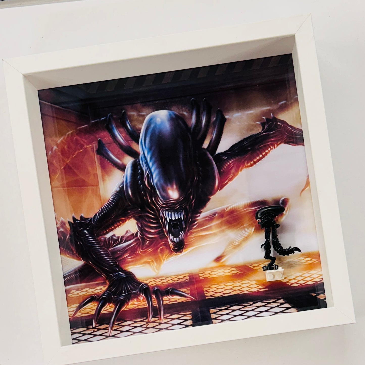 Alien Minifigure in a Frame