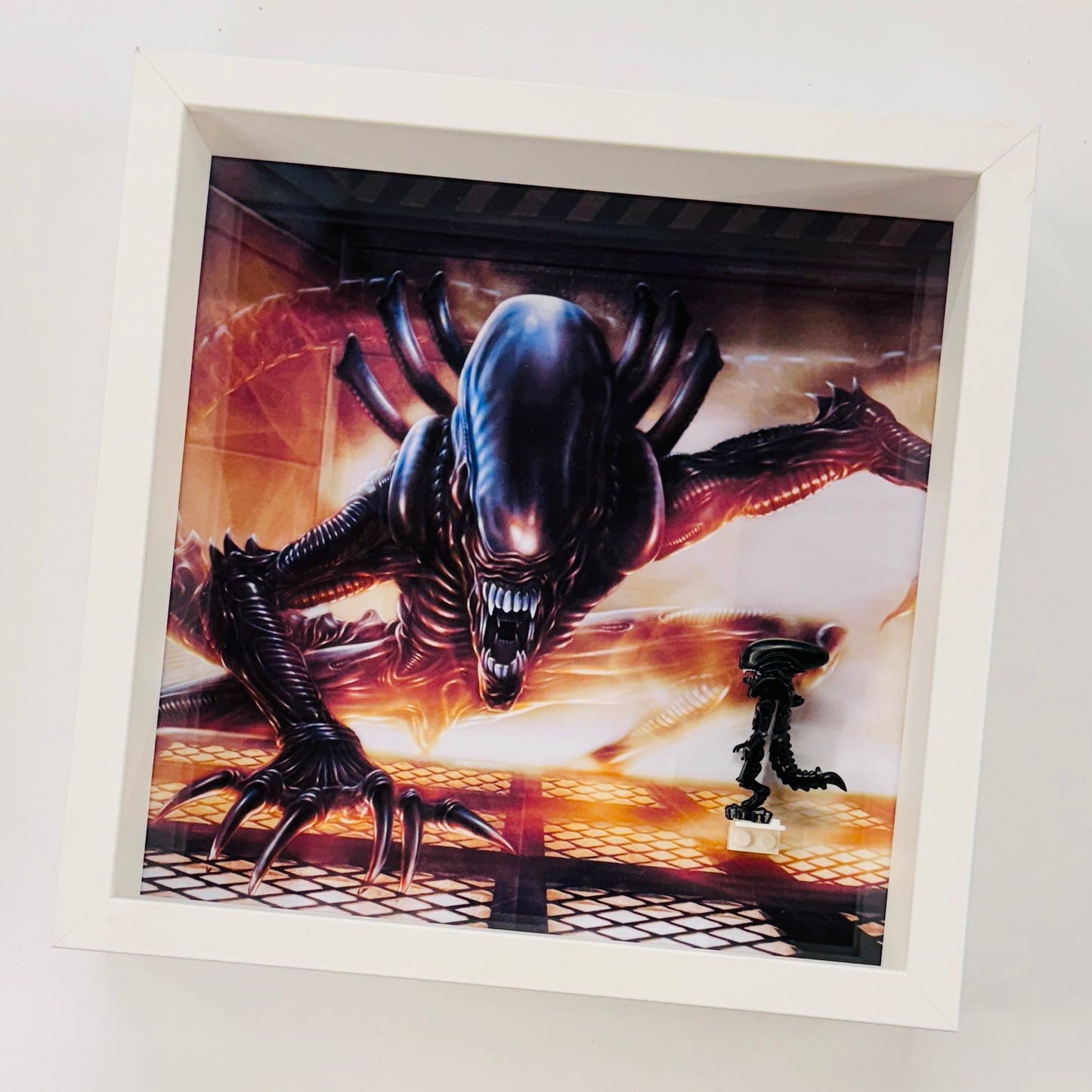 Alien Minifigure in a Frame