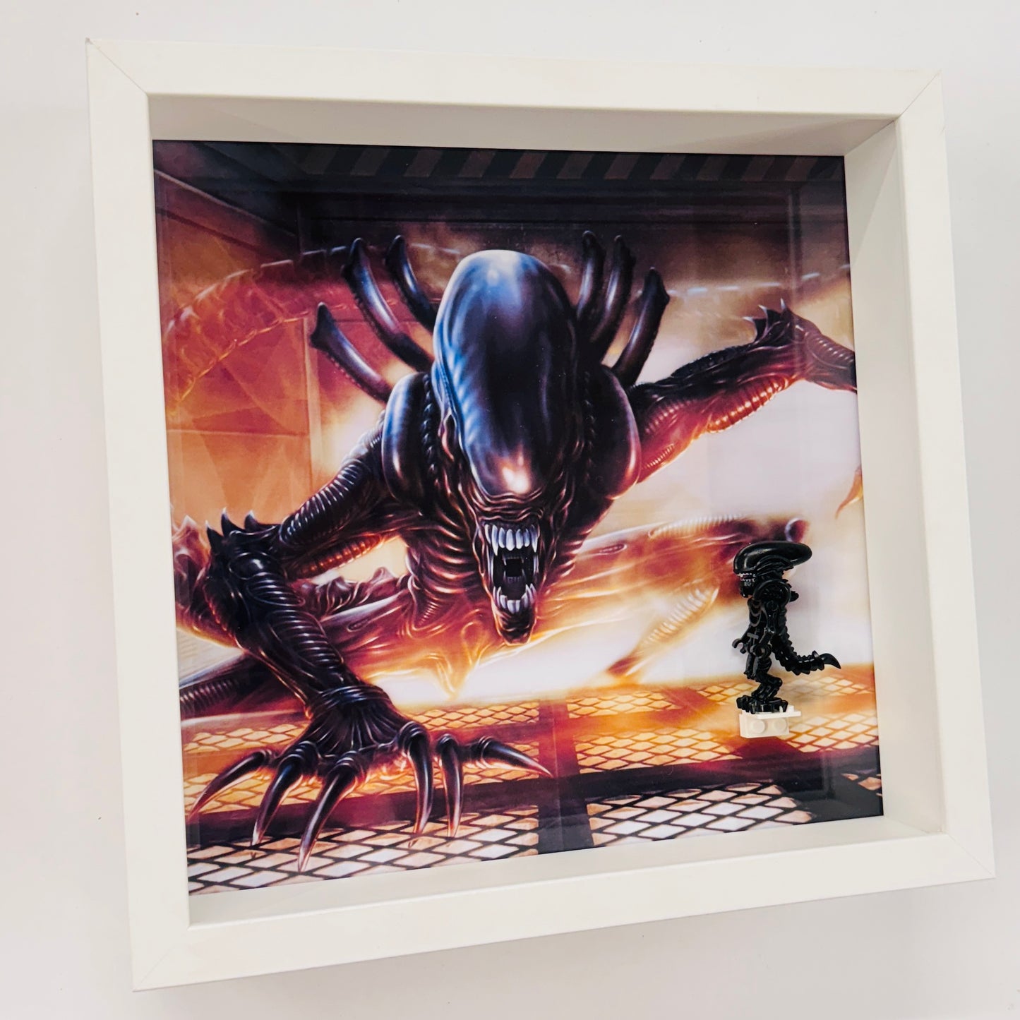 Alien Minifigure in a Frame