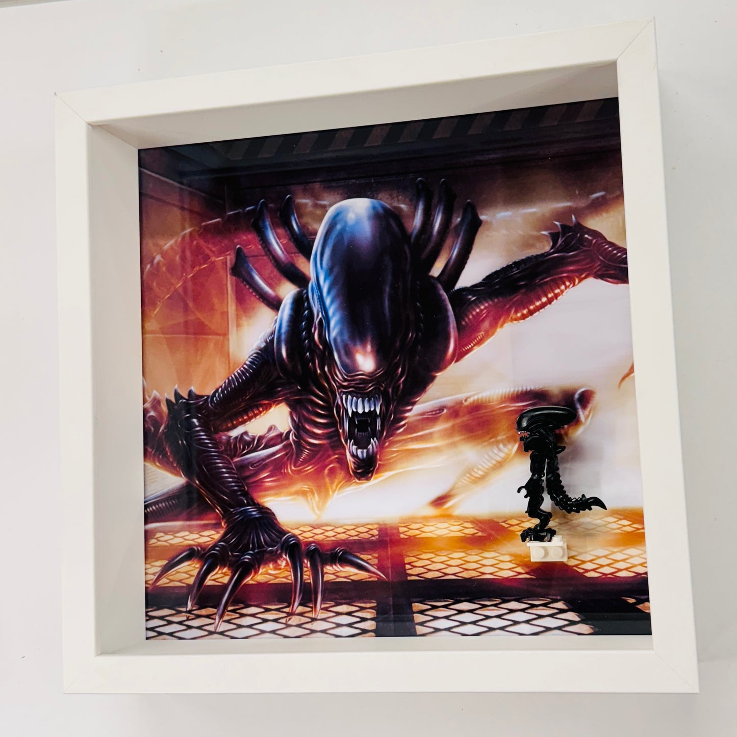 Alien Minifigure in a Frame