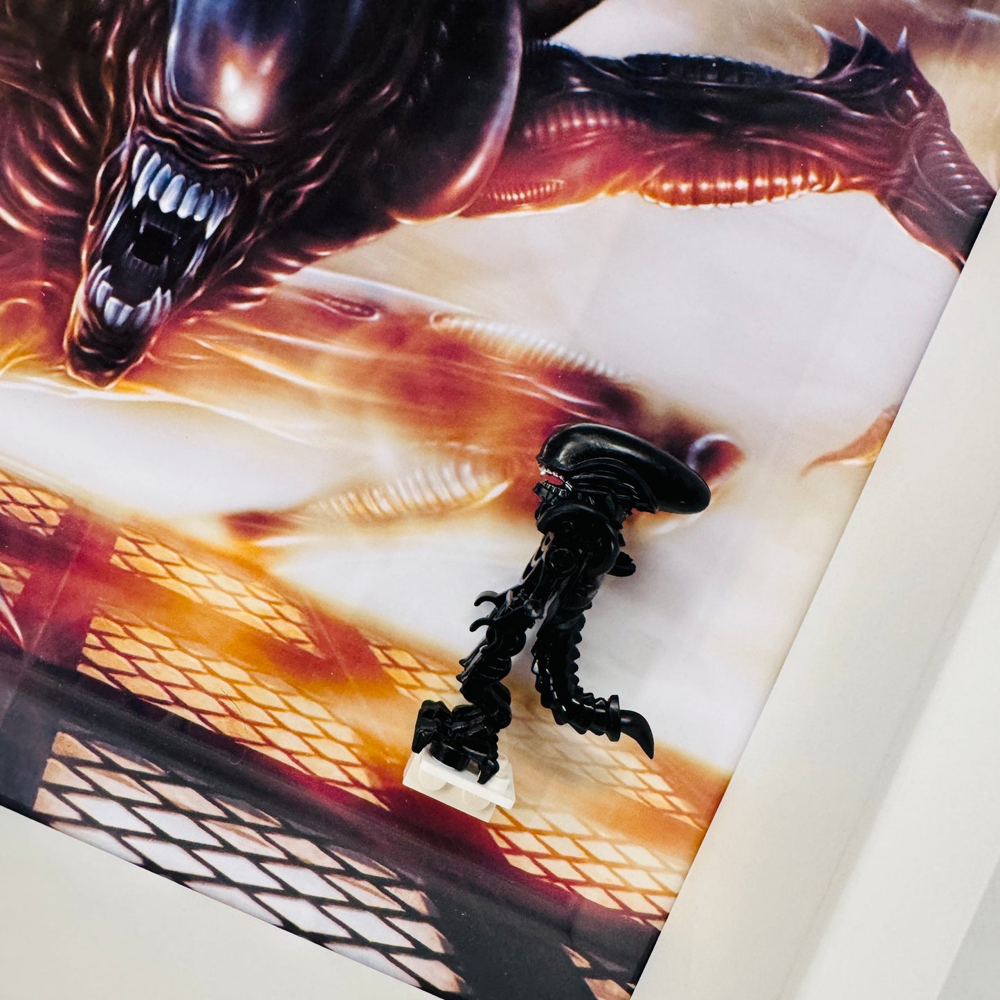 Alien Minifigure in a Frame