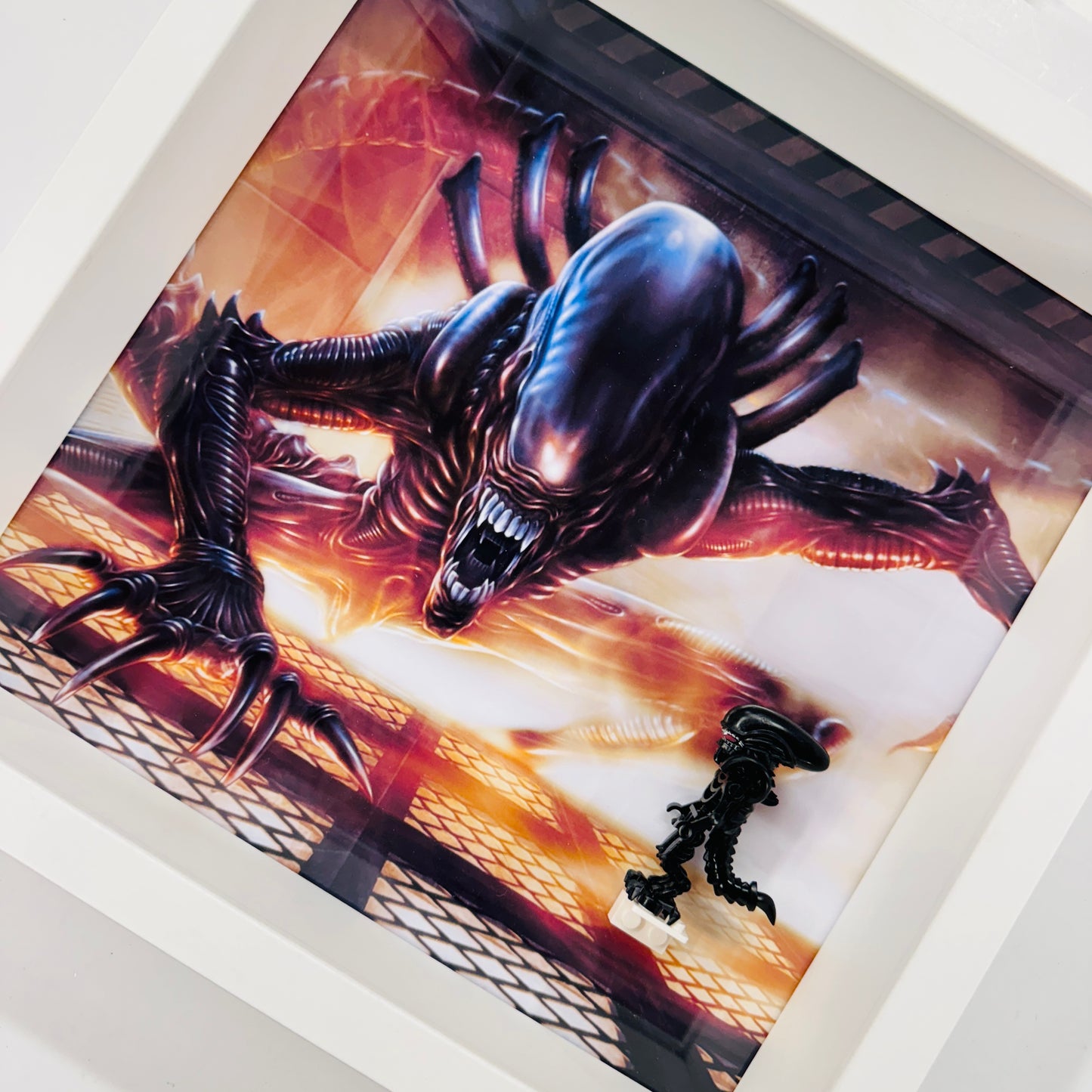 Alien Minifigure in a Frame