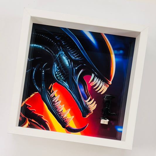 Alien Minifigure in a Frame