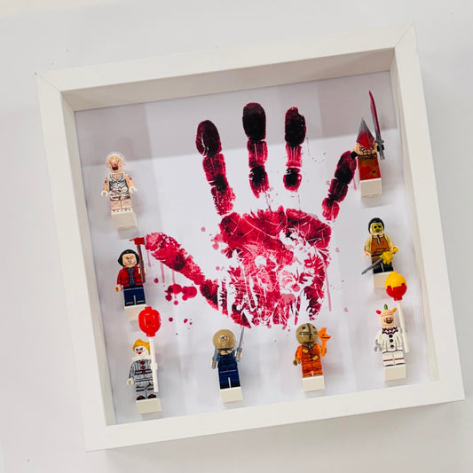 Horror Minifigures in a Frame