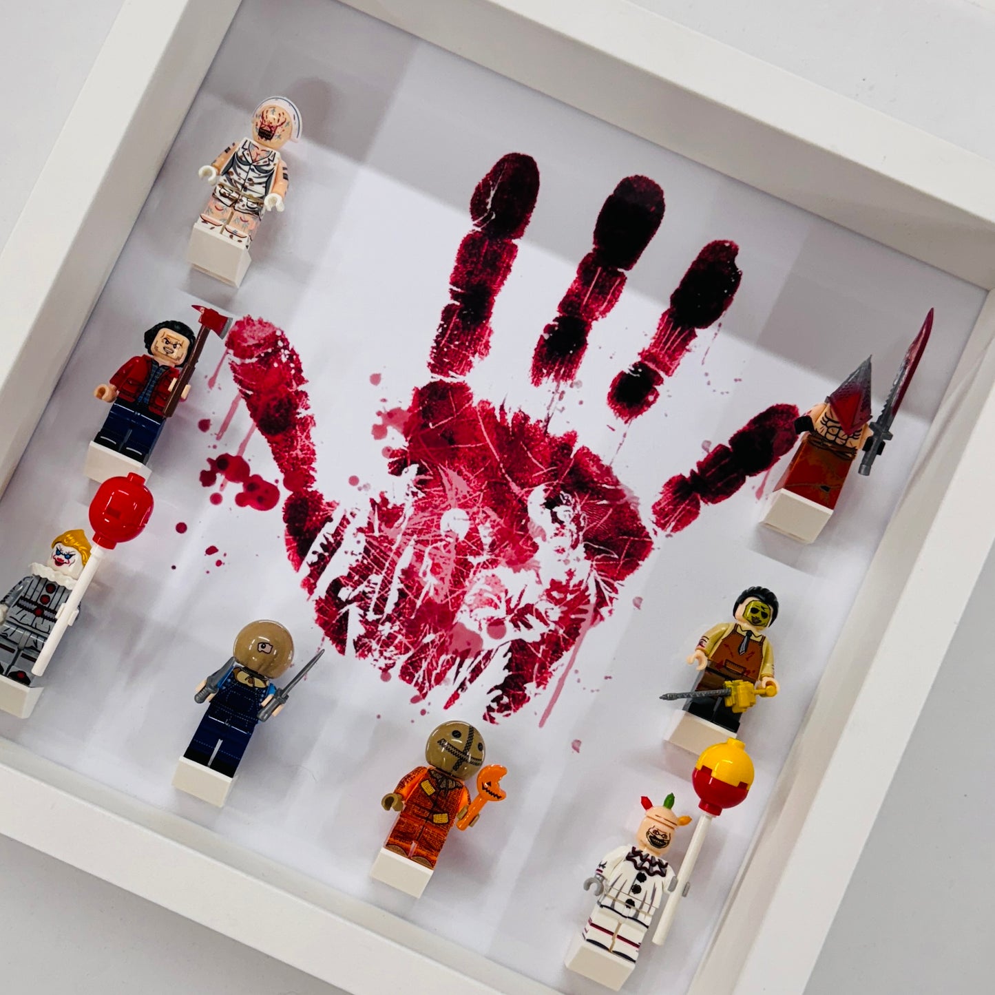 Horror Minifigures in a Frame