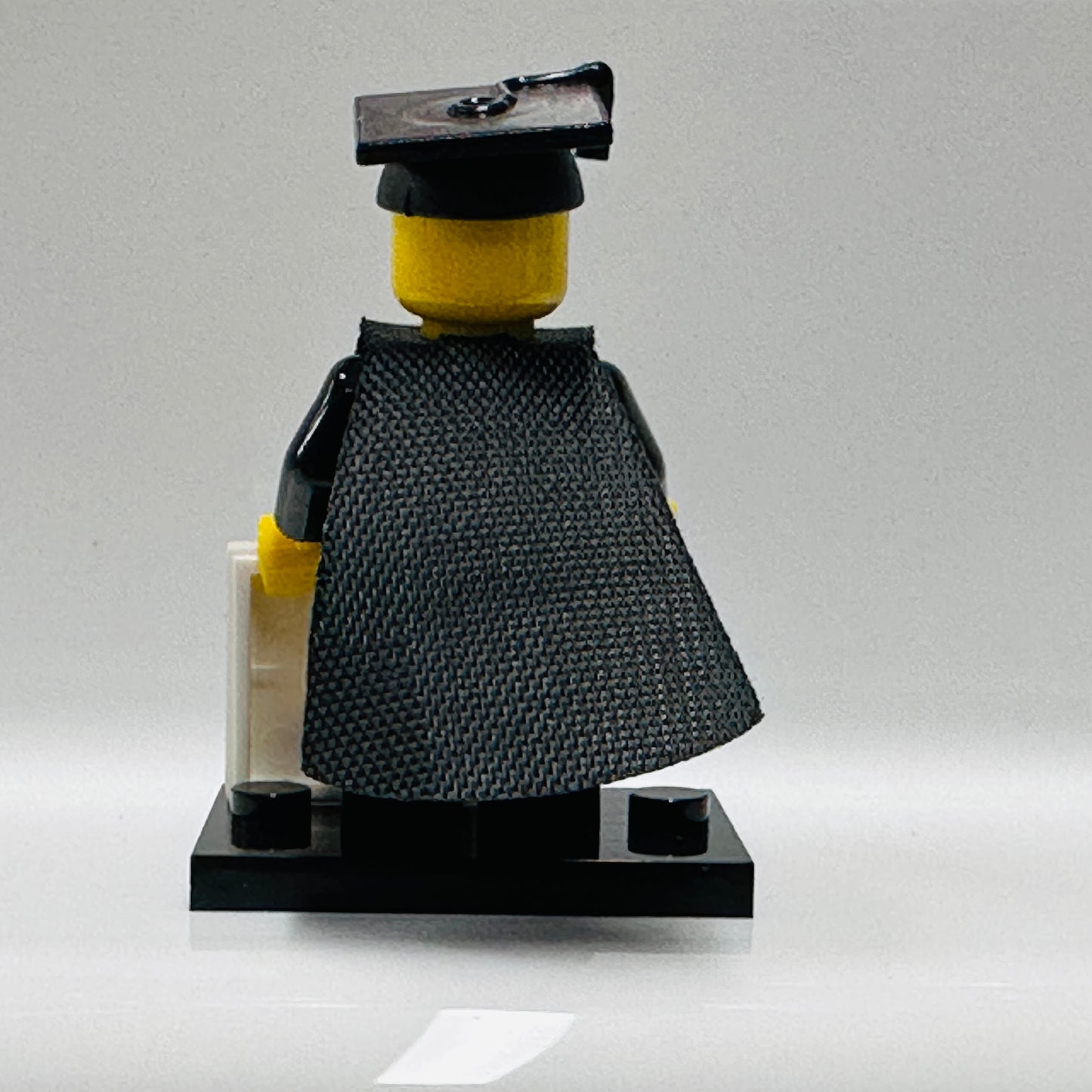 Custom Graduation Girl With Glasses Minifigure, Limited Stock