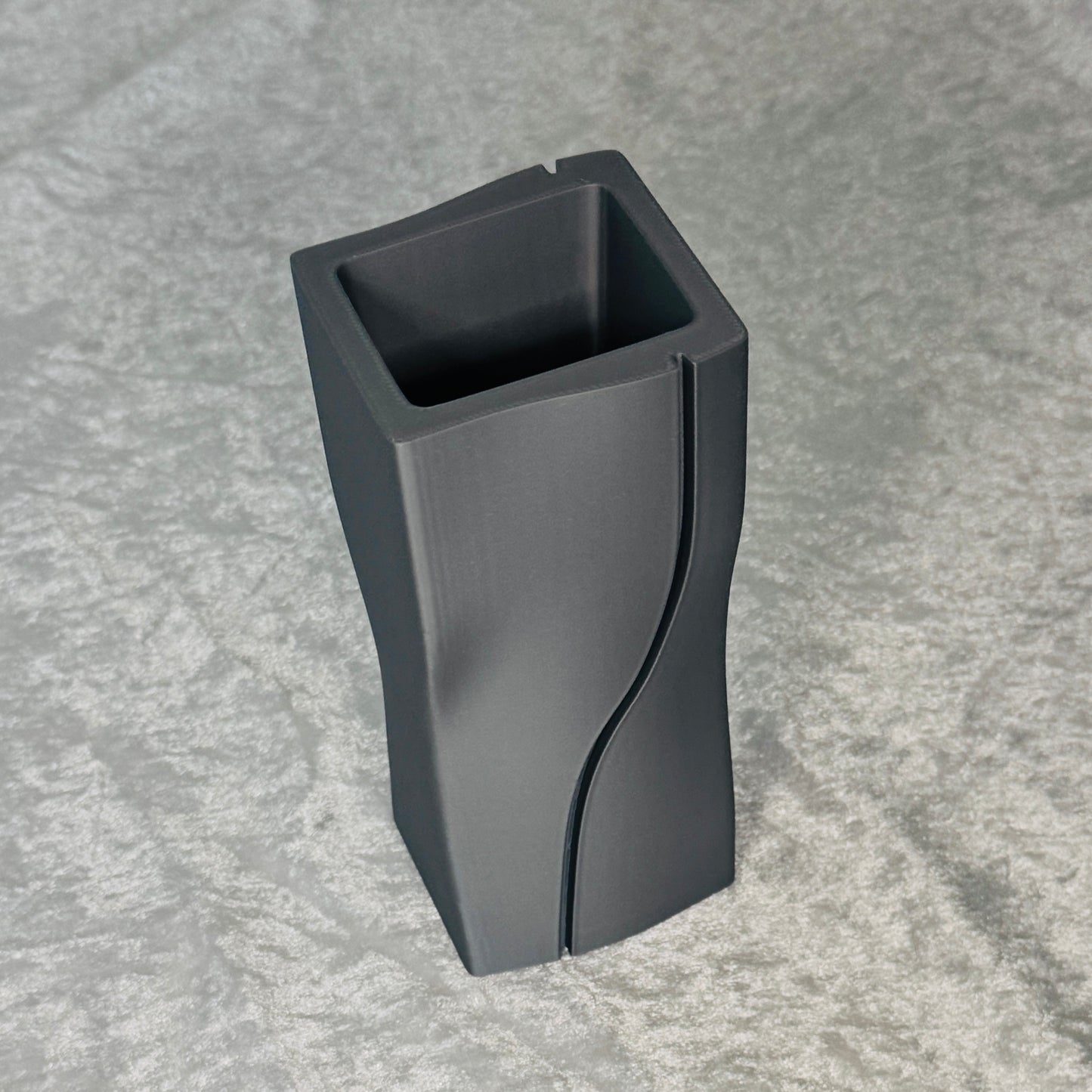 Vase for Lego or Dried Flowers 15cm 3D-Printed Vase in Pastel & Sleek Greys