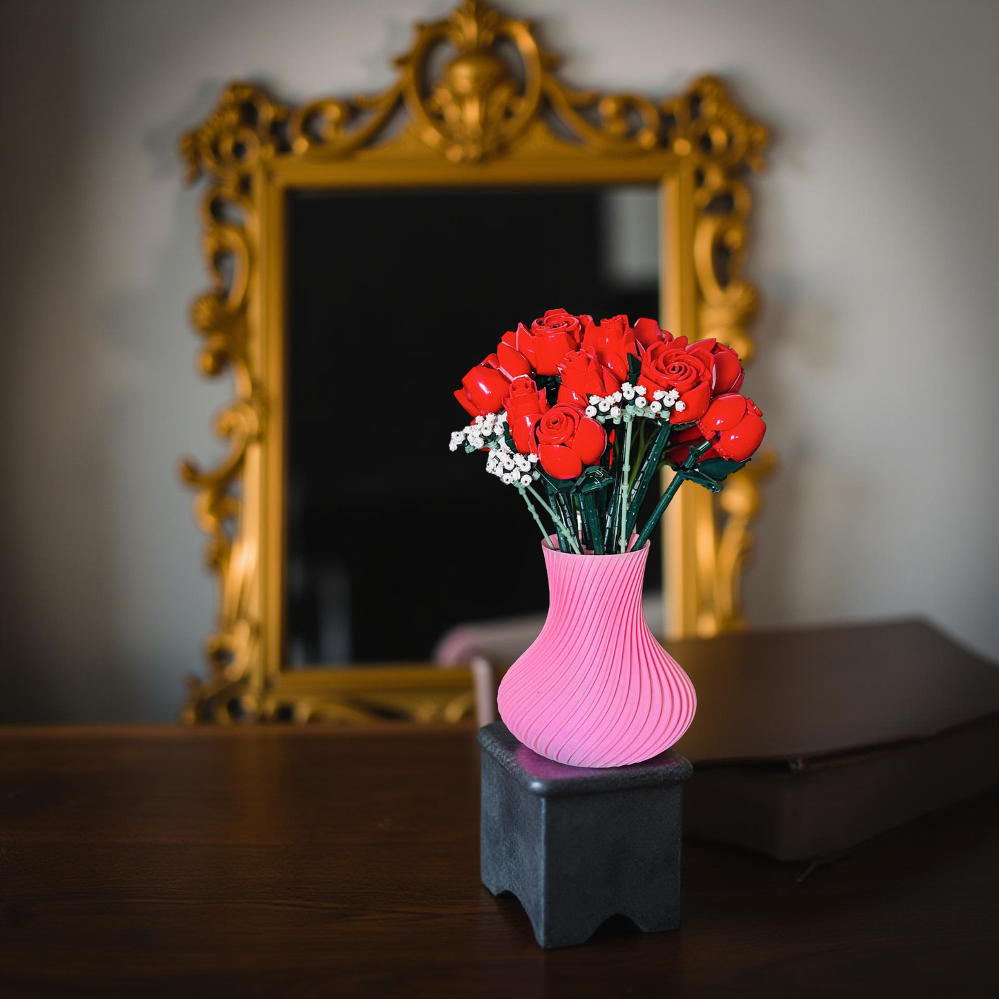 Display Vase For Lego Bouquet, Artificial Flowers or Roses 10328 Botanicals