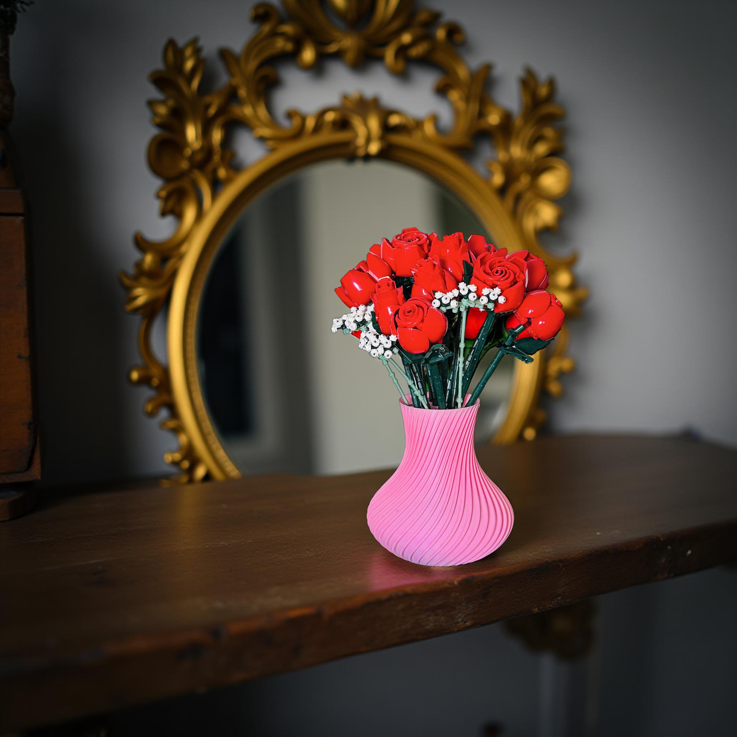 Display Vase For Lego Bouquet, Artificial Flowers or Roses 10328 Botanicals