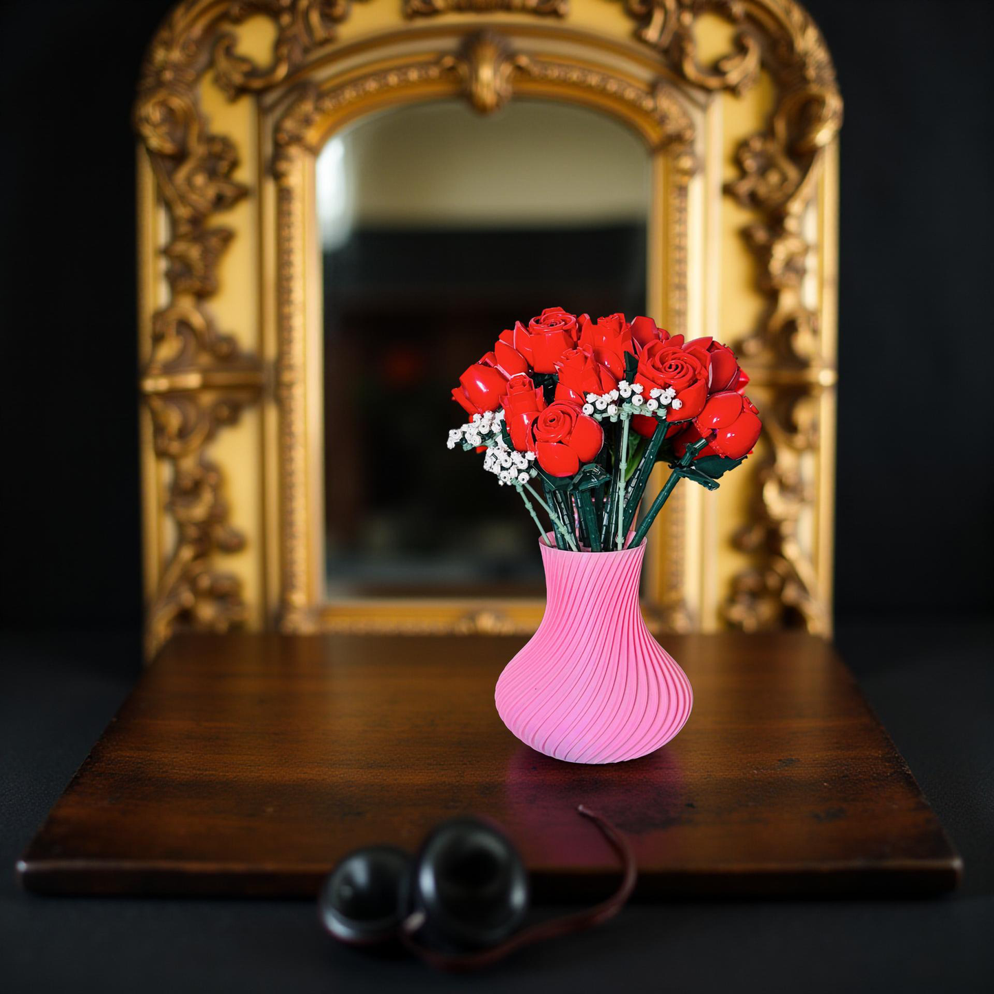 Display Vase For Lego Bouquet, Artificial Flowers or Roses 10328 Botanicals