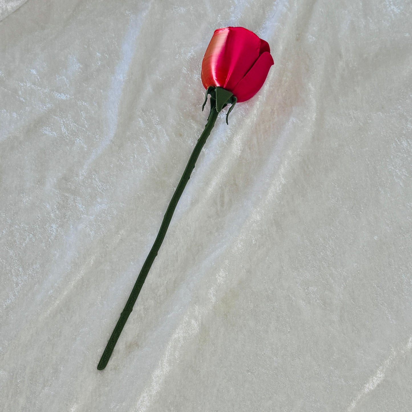 Exquisite 3D Printed Roses with Detachable Stems - Forever in Bloom