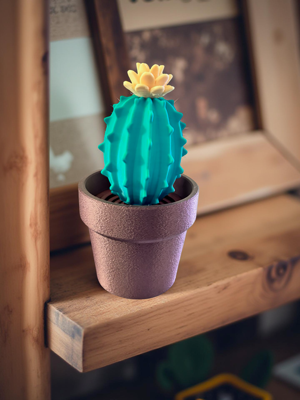 3D Printed Flower/Plant in Pot Fidget Toy