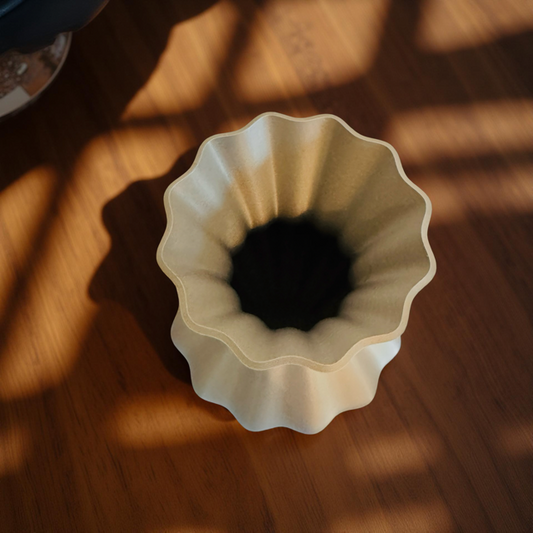 Hourglass Vase for Artificial Flowers