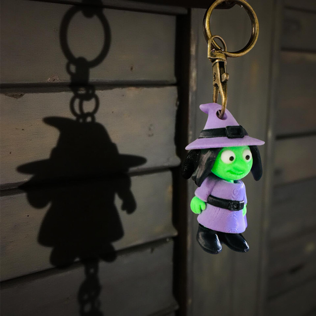Witch Keychain