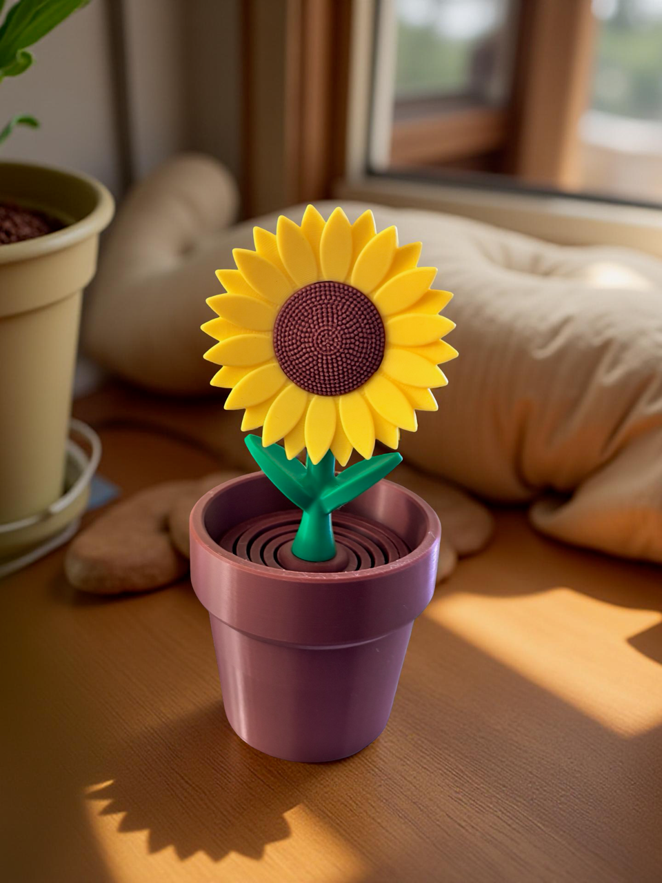 3D Printed Flower/Plant in Pot Fidget Toy