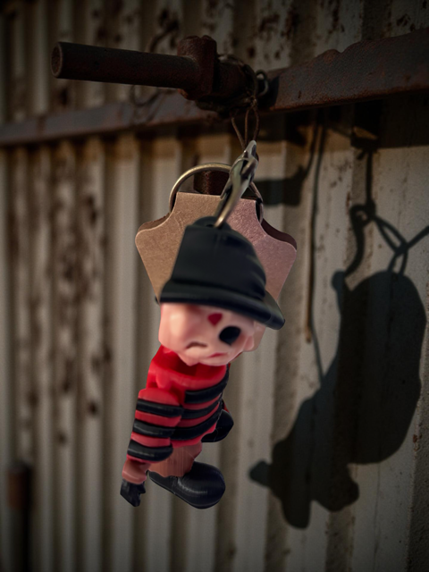 Freddy Krueger Keychain