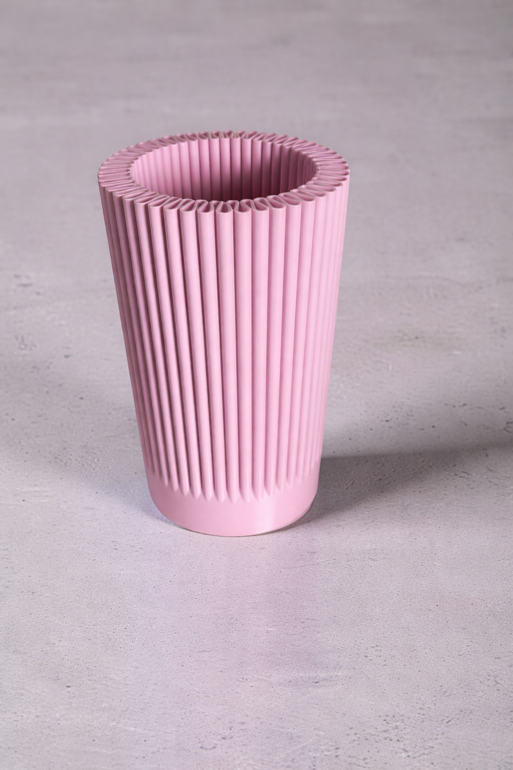 Vase for LEGO Bouquets, Botanicals & Flowers Sets 10313 | Modern Ribbed Vase