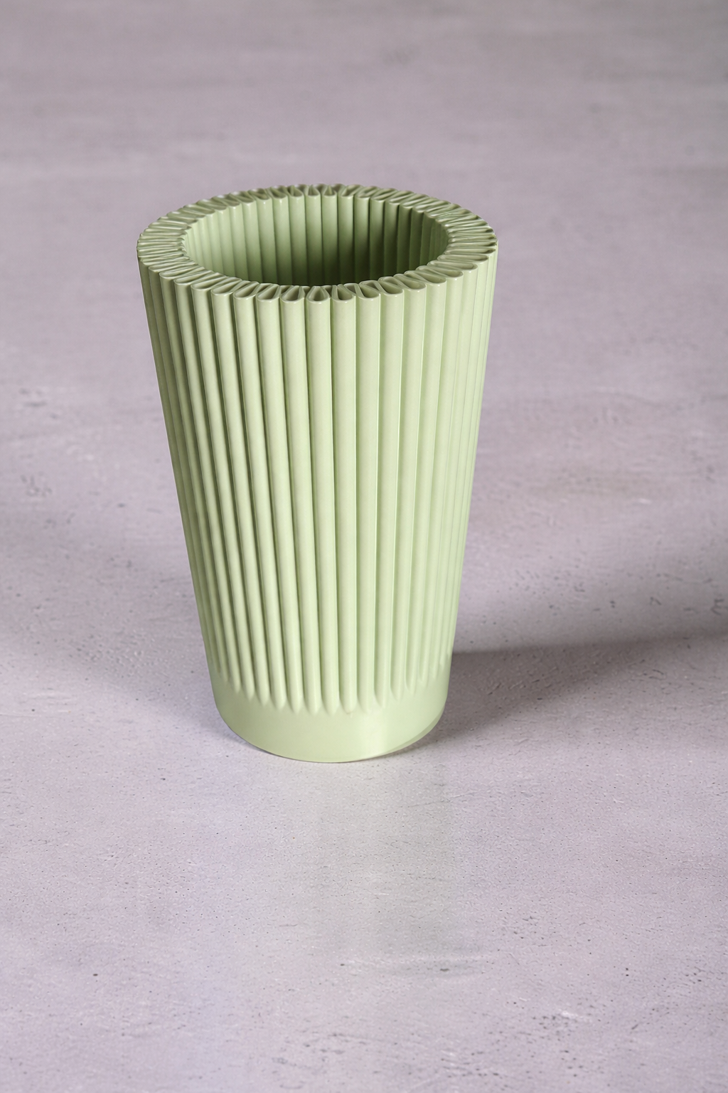 Vase for LEGO Bouquets, Botanicals & Flowers Sets 10313 | Modern Ribbed Vase