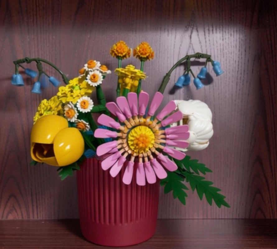 Vase For Lego Petite Sunny Bouquet 10347