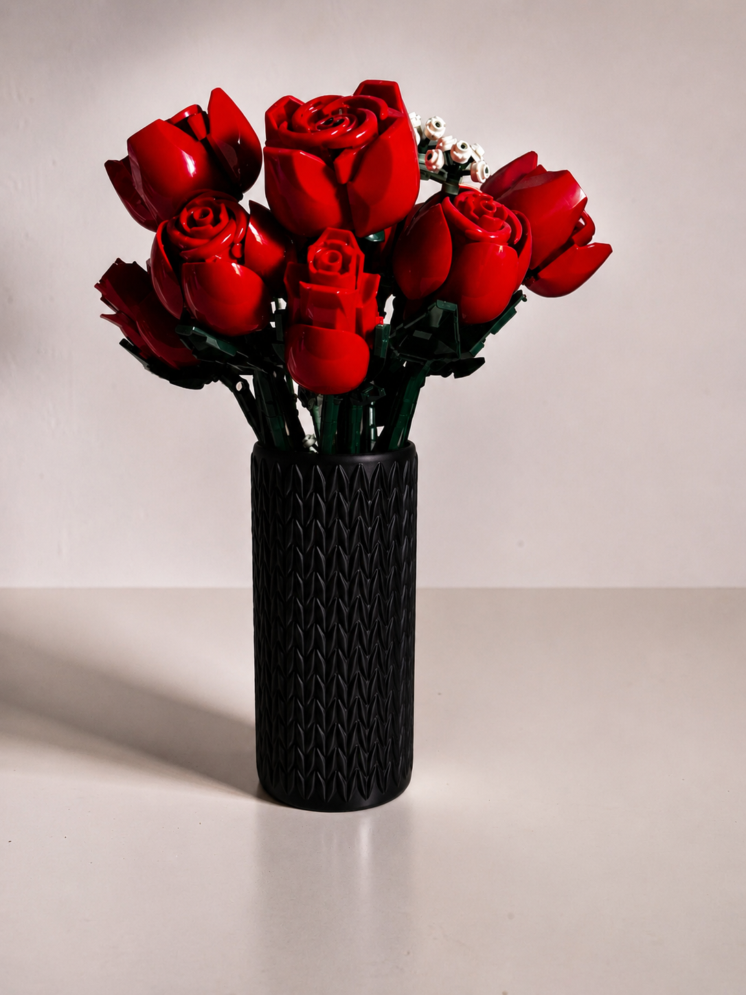 Vases For All LEGO Flowers Sets, Botanicals & Roses In A Modern Knitted Design