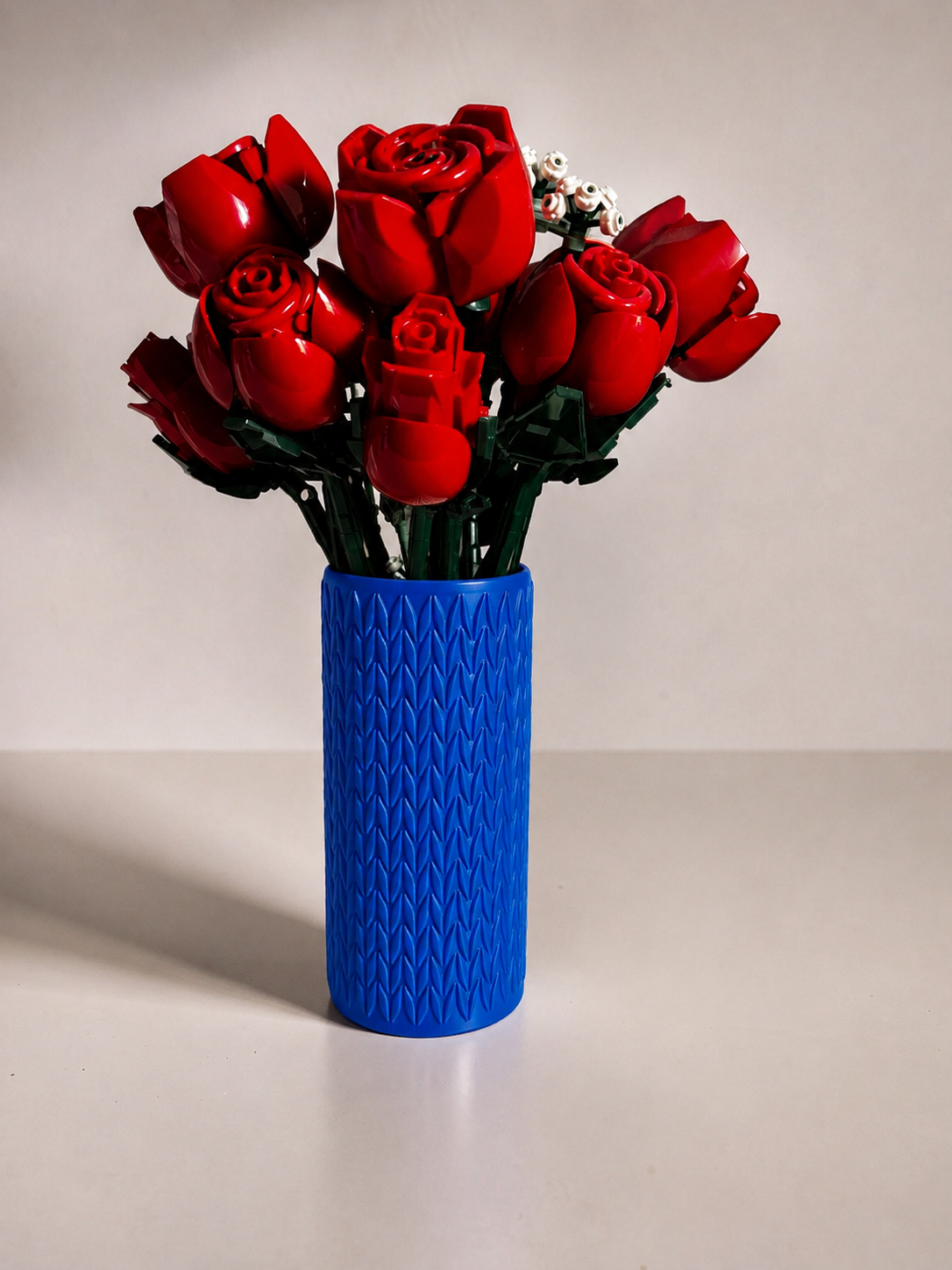 Vase for LEGO Bouquets, Botanicals & Flowers Sets 10313 | Modern Knitted Vase