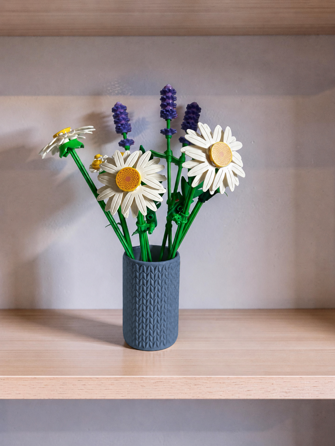 Vases For All LEGO Flowers Sets, Botanicals & Roses In A Modern Knitted Design
