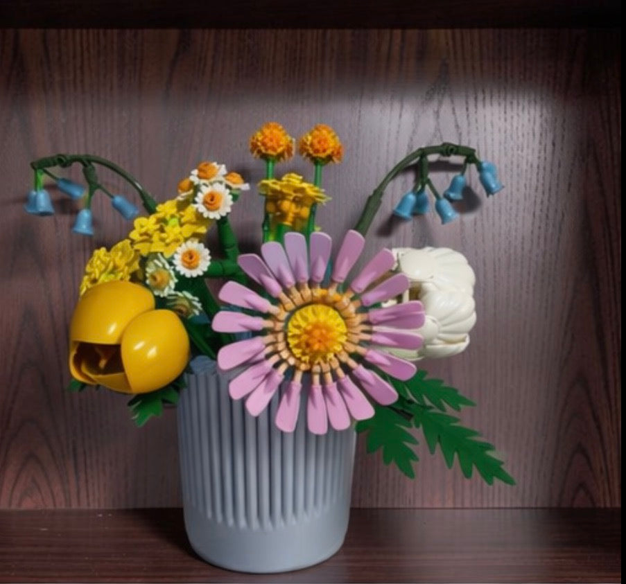 Vase For Lego Petite Sunny Bouquet 10347