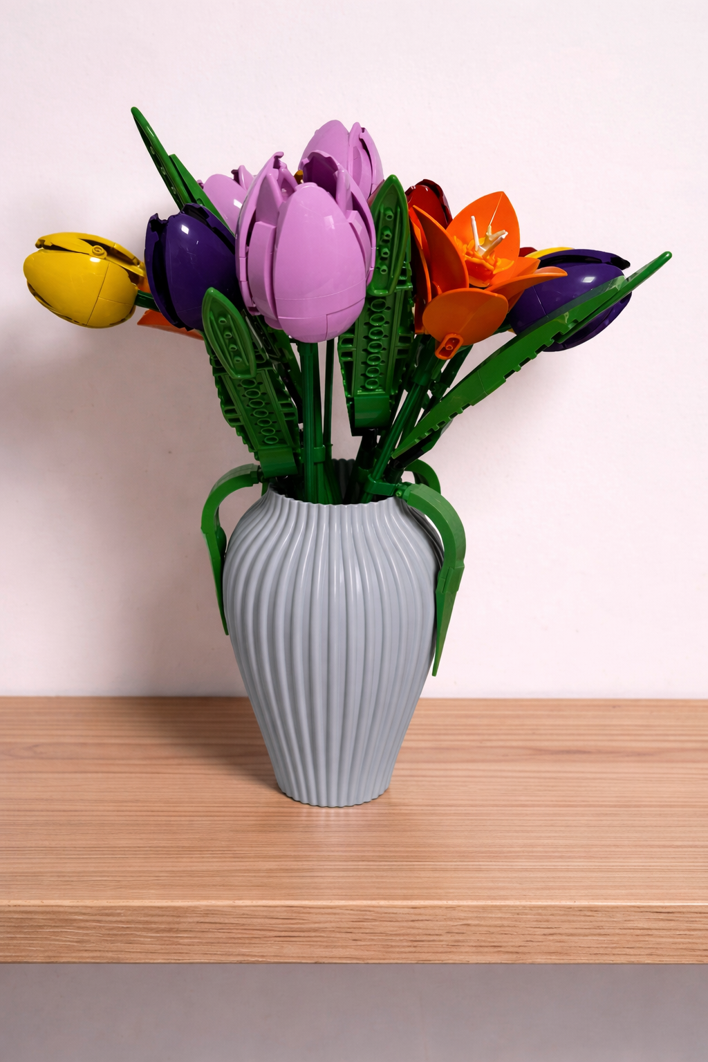 Modern Vase For Lego Bouquets & flower Sets 18cm for Home Decor