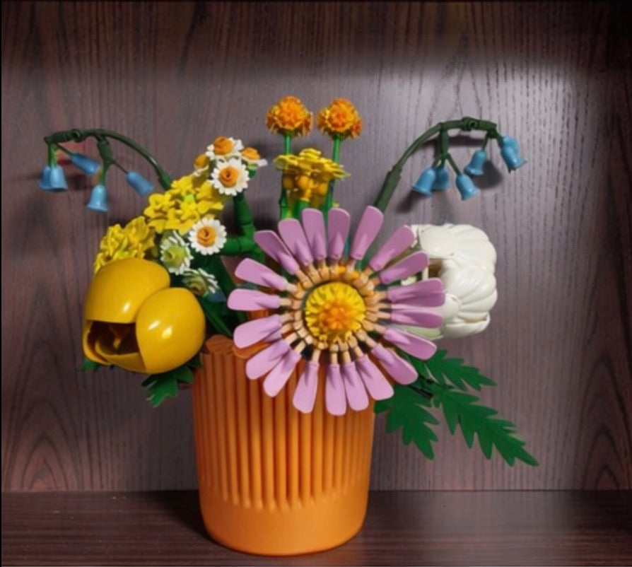 Vase For Lego Petite Sunny Bouquet 10347