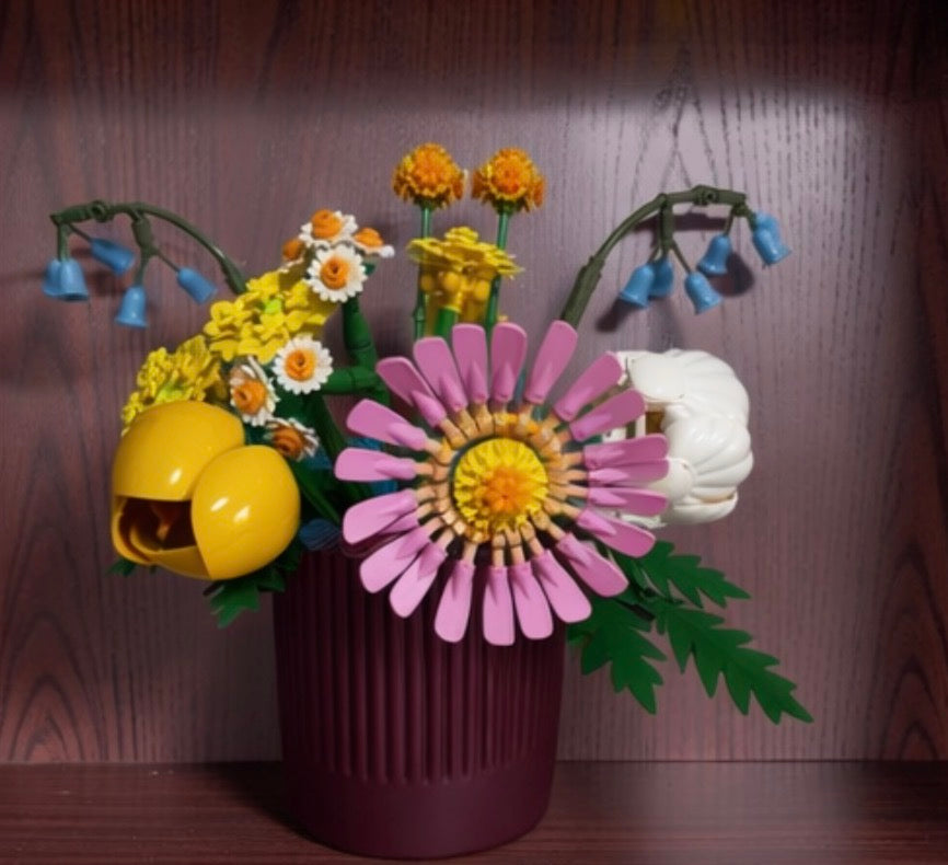 Vase For Lego Petite Sunny Bouquet 10347