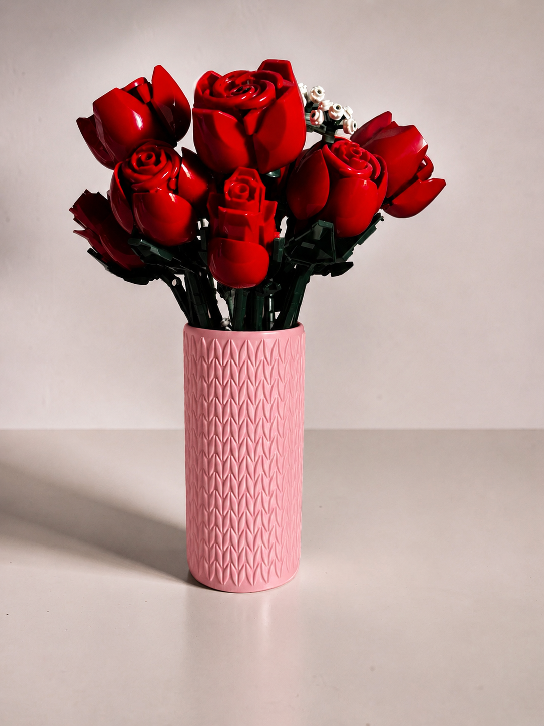 Vase for LEGO Bouquets, Botanicals & Flowers Sets 10313 | Modern Knitted Vase