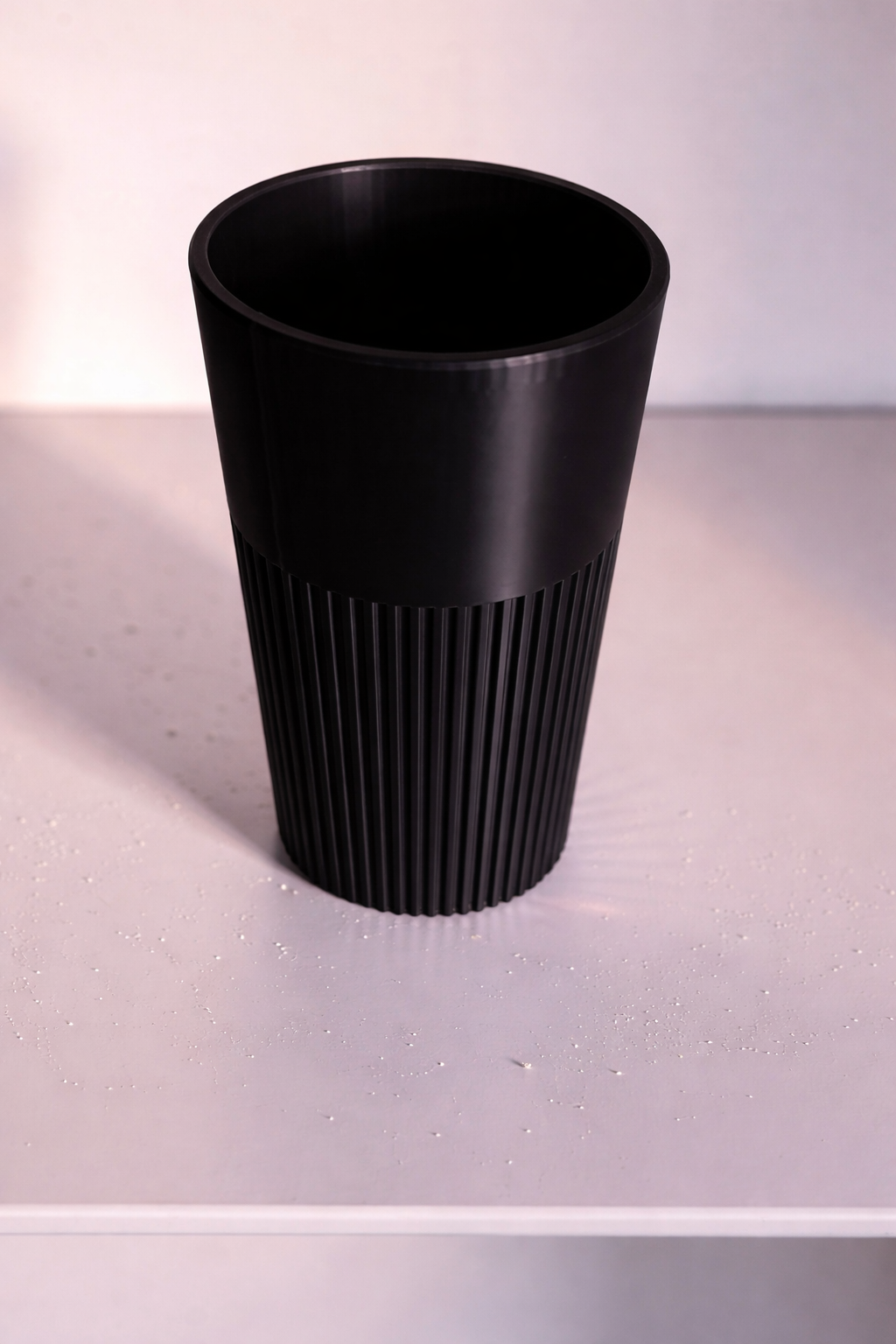 Vase for LEGO Bouquets, Botanicals & Flowers Sets 10313 | Modern Ribbed Vase
