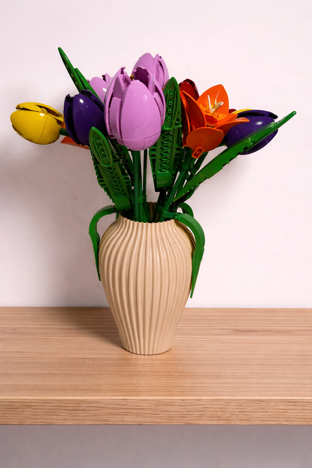 Modern Vase For Lego Bouquets & flower Sets 18cm for Home Decor