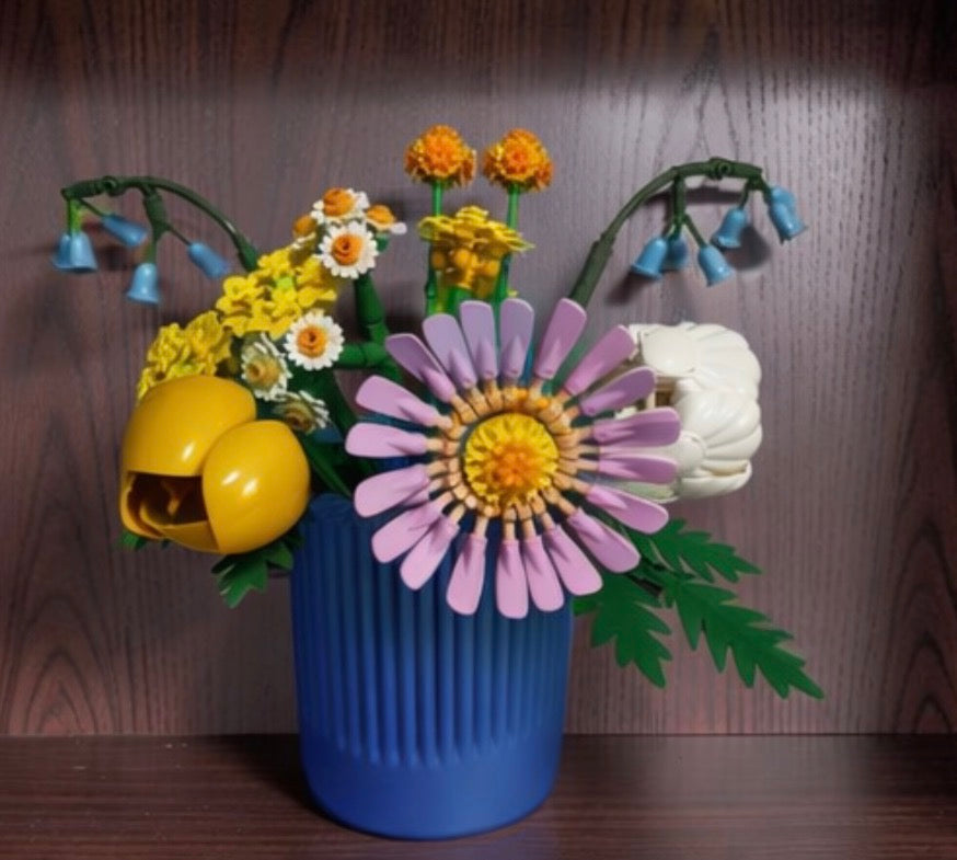 Vase For Lego Petite Sunny Bouquet 10347