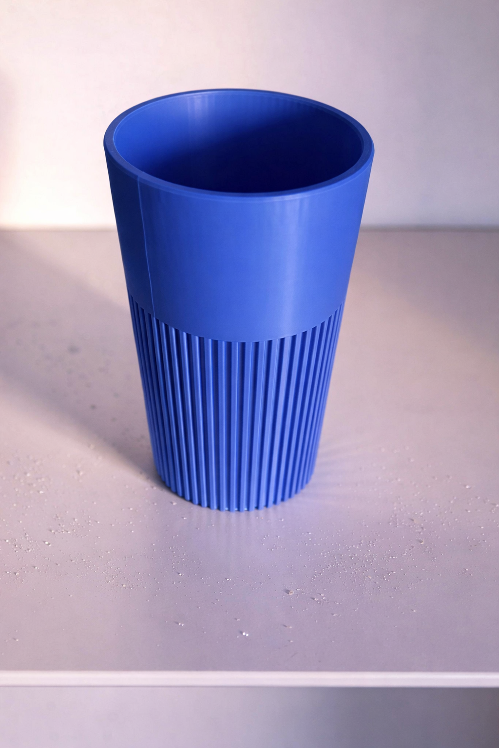 Vase for LEGO Bouquets, Botanicals & Flowers Sets 10313 | Modern Ribbed Vase