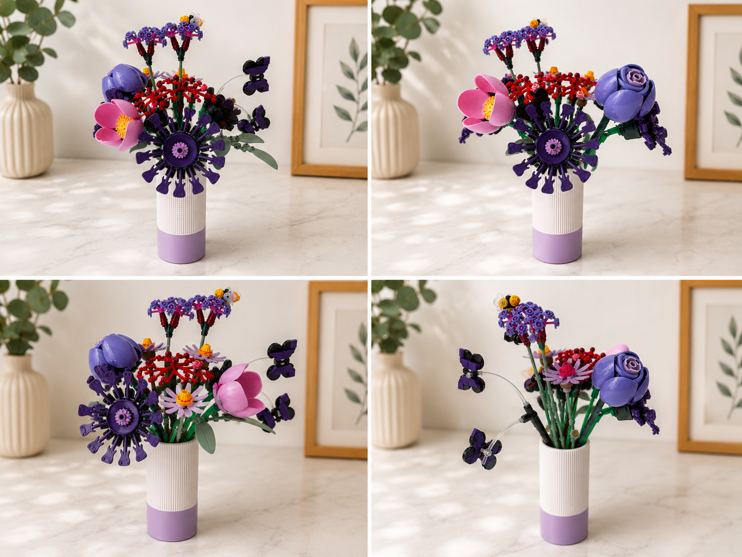 Vase for LEGO Olivia Rodrigo  Flowers  11507– 11cm Vase – Custom Colour Base