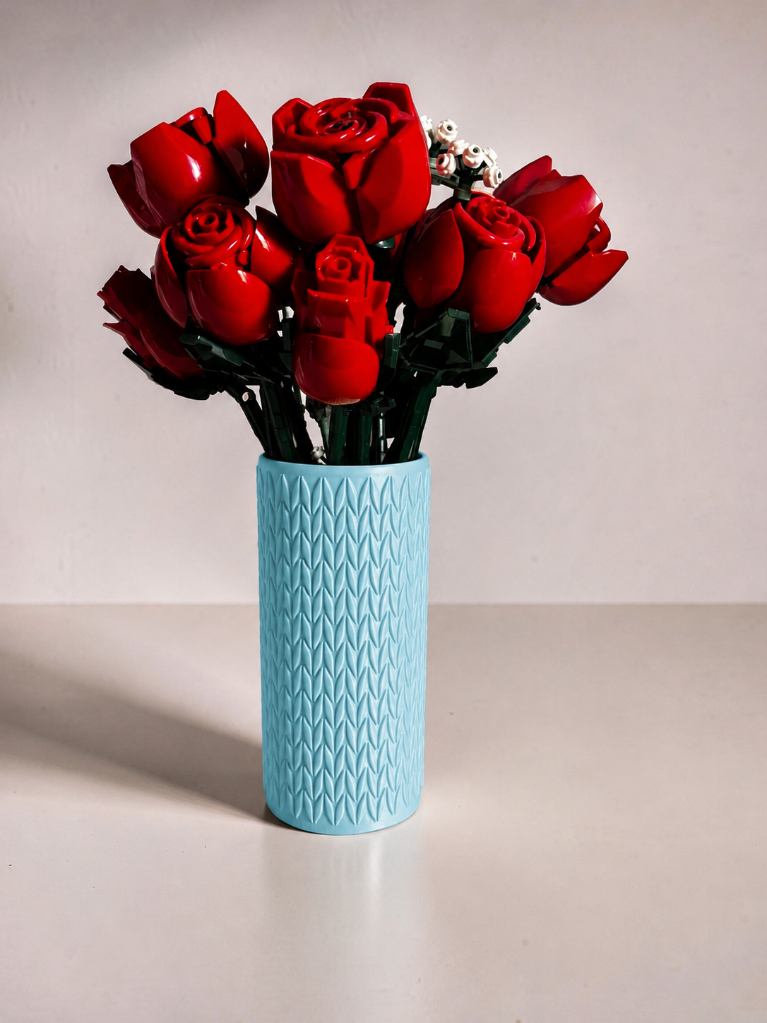 Vase for LEGO Bouquets, Botanicals & Flowers Sets 10313 | Modern Knitted Vase