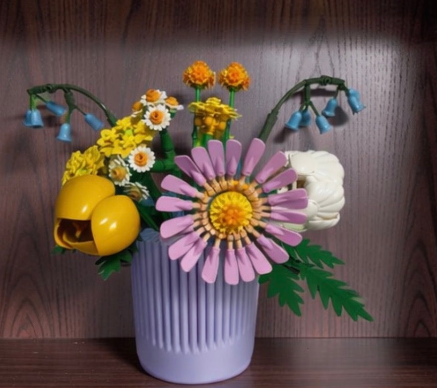 Vase For Lego Petite Sunny Bouquet 10347