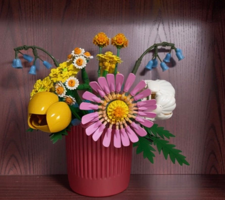 Vase For Lego Petite Sunny Bouquet 10347