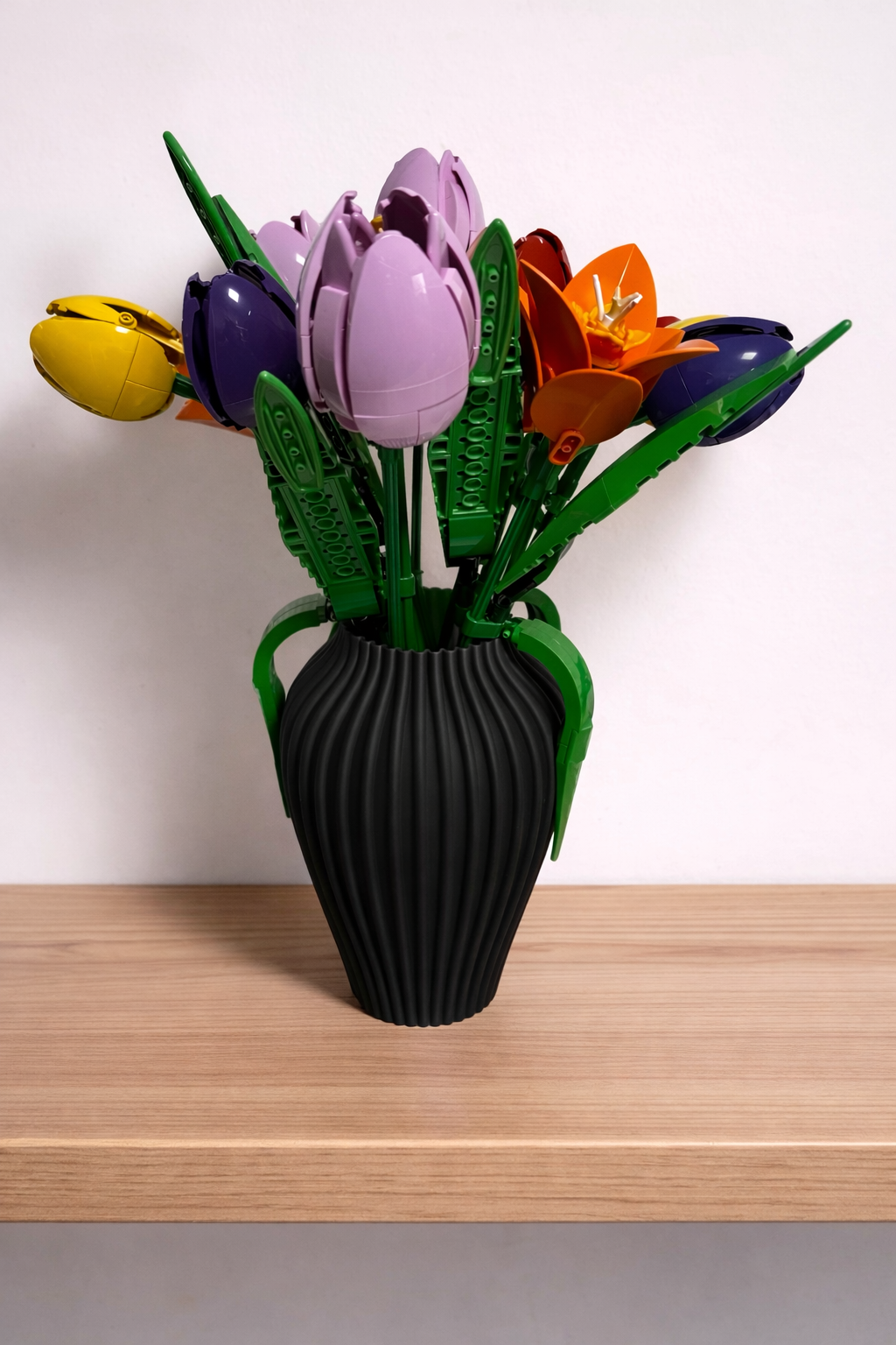 Modern Vase For Lego Bouquets & flower Sets 18cm for Home Decor