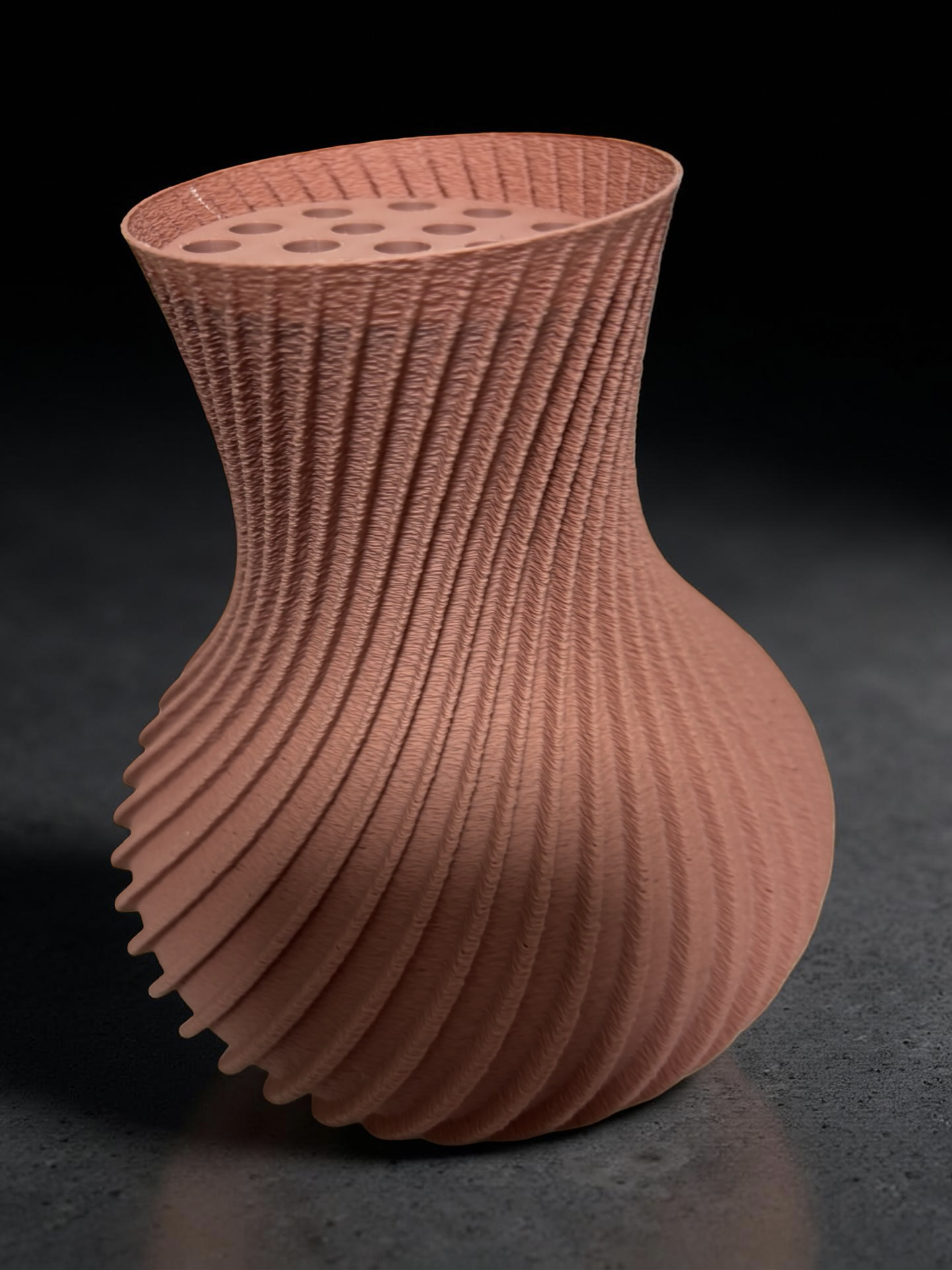 Vase For Lego Bouquet, Artificial Flowers or Roses 10342 Botanicals Textured