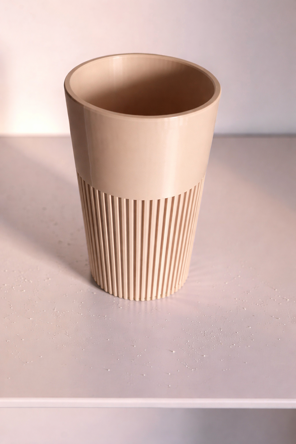 Vase for LEGO Bouquets, Botanicals & Flowers Sets 10313 | Modern Ribbed Vase