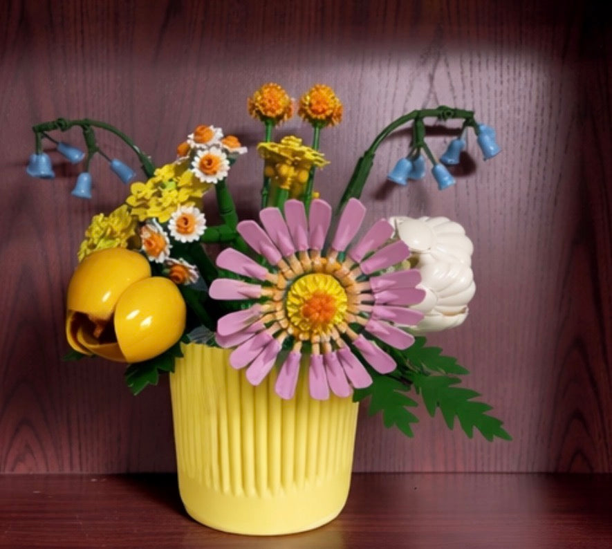 Vase For Lego Petite Sunny Bouquet 10347