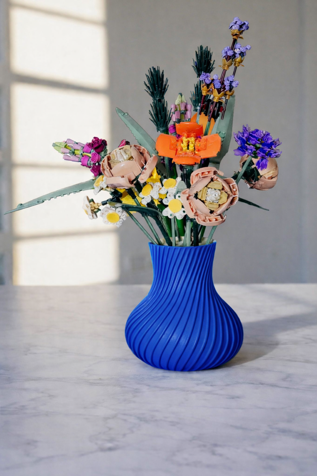 Display Vase For Lego Bouquet, Artificial Flowers or Roses 10313 Botanicals