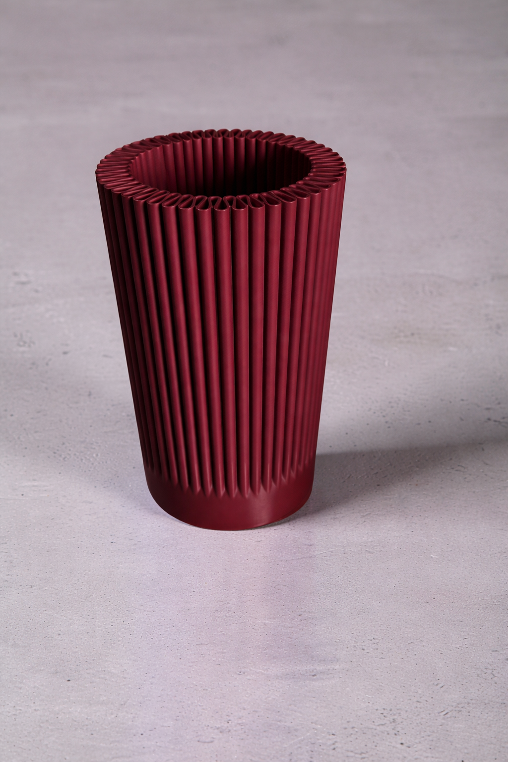 Vase for LEGO Bouquets, Botanicals & Flowers Sets 10313 | Modern Ribbed Vase
