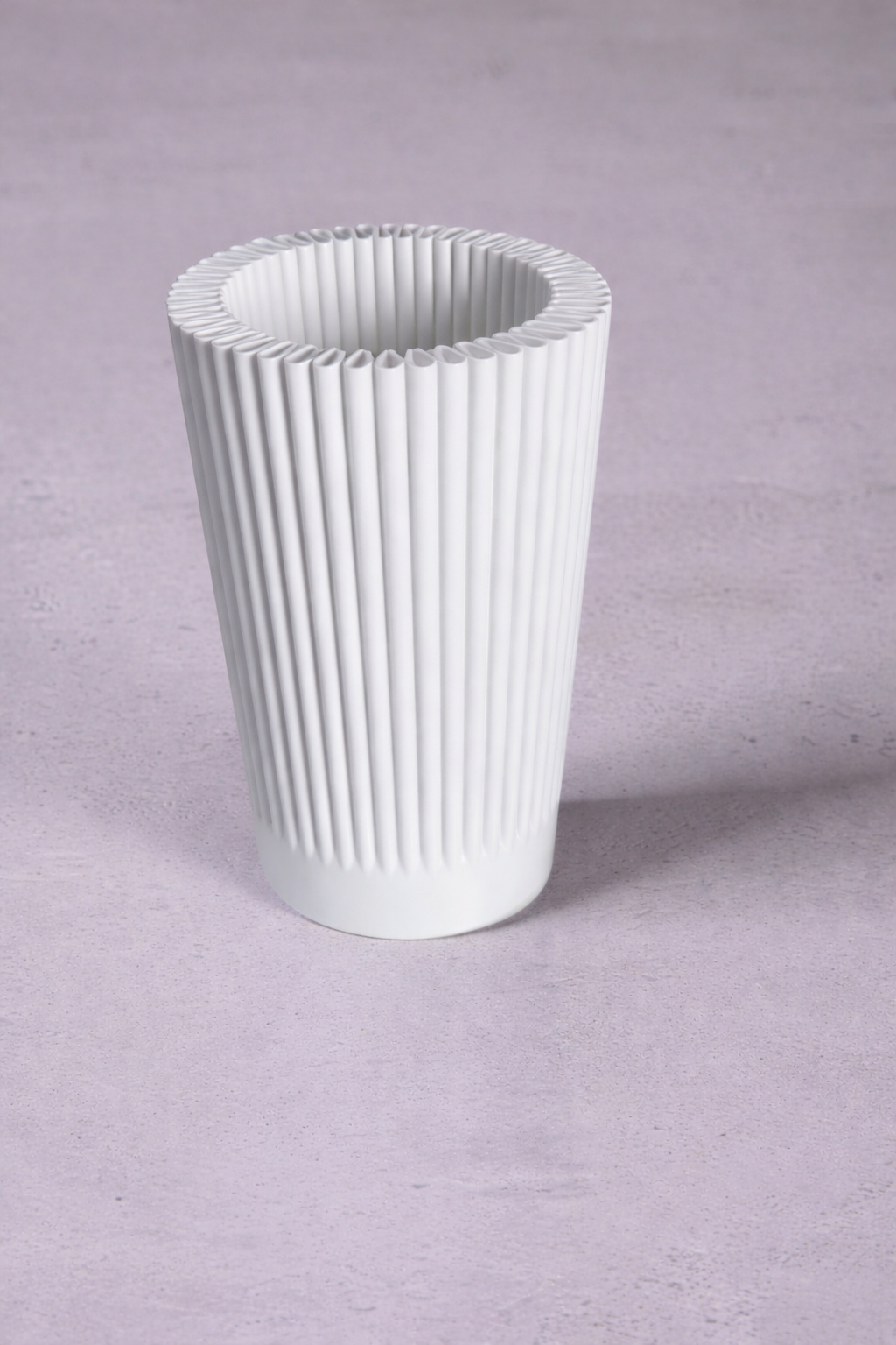 Vase for LEGO Bouquets, Botanicals & Flowers Sets 10313 | Modern Ribbed Vase