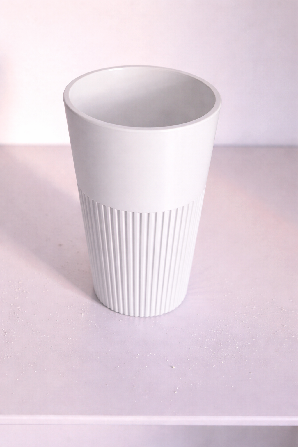 Vase for LEGO Bouquets, Botanicals & Flowers Sets 10313 | Modern Ribbed Vase