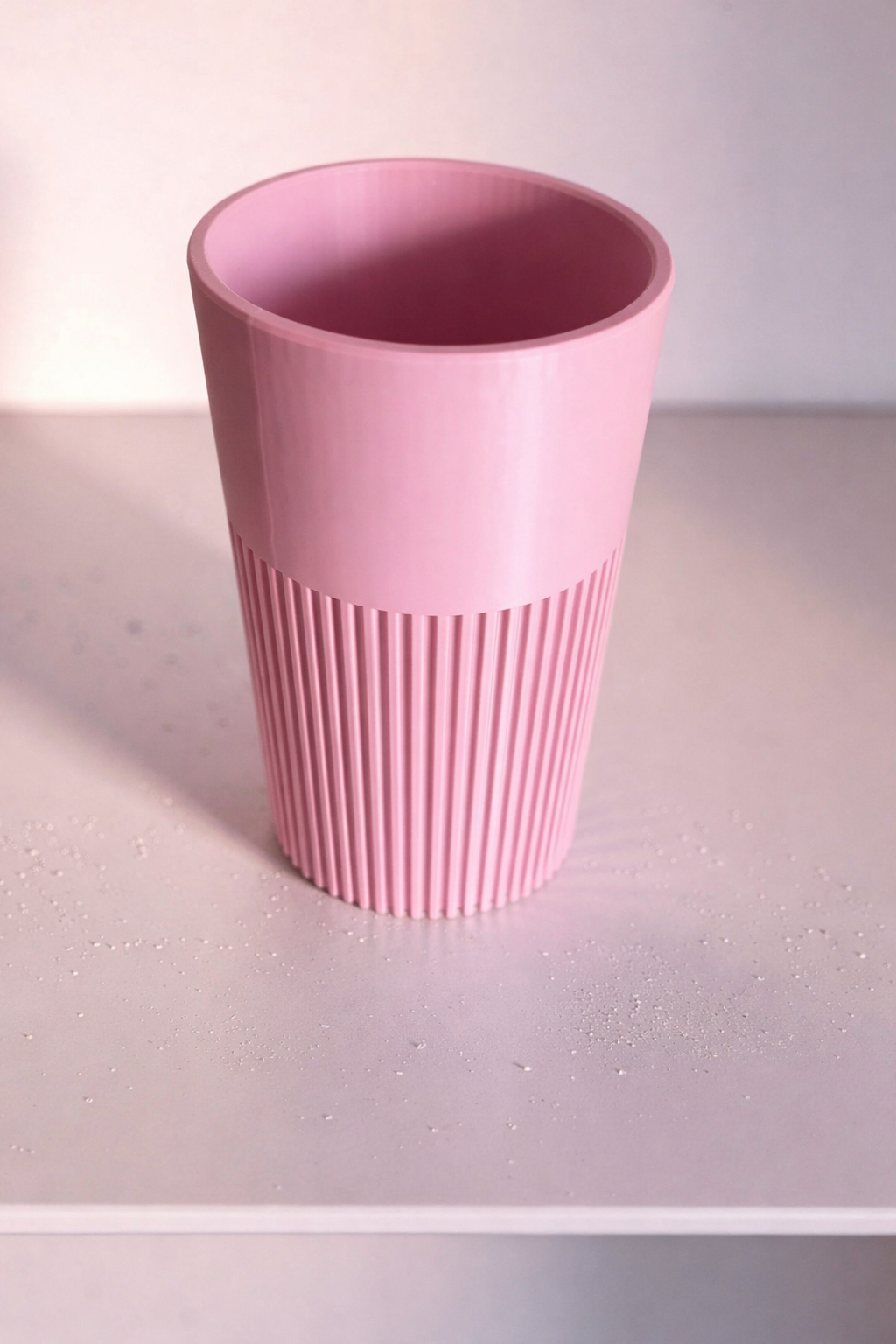 Vase for LEGO Bouquets, Botanicals & Flowers Sets 10313 | Modern Ribbed Vase